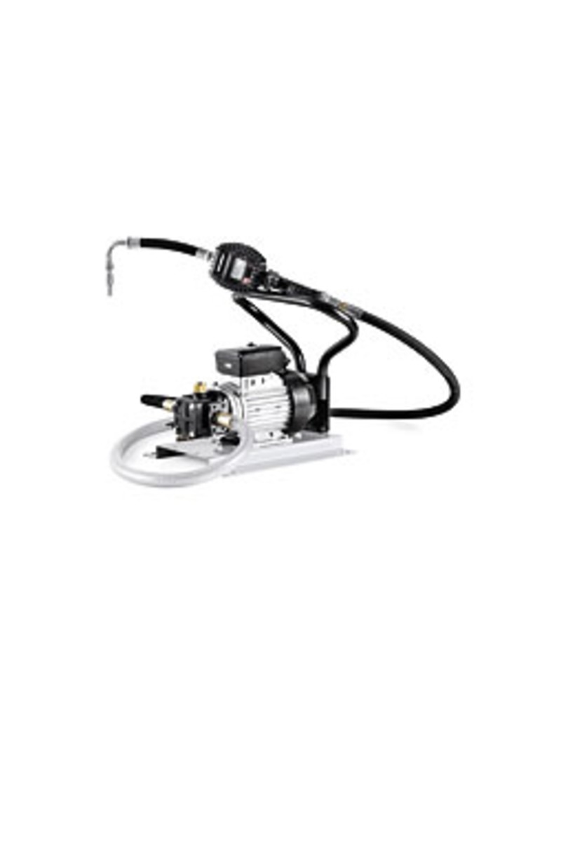 Переносной электронасос для масла со счетчиком, 230 V - 50 Hz, 9 л/мин