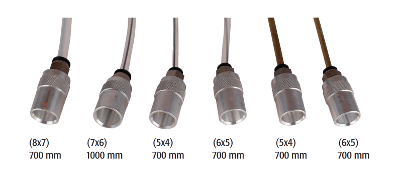 Набор щупов для откачки масла,6шт. APAC 1845.N