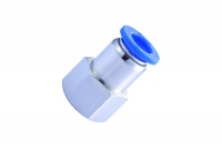 Фитинг Pegas металлический 8мм, внутренняя резьба 1/8" 5216