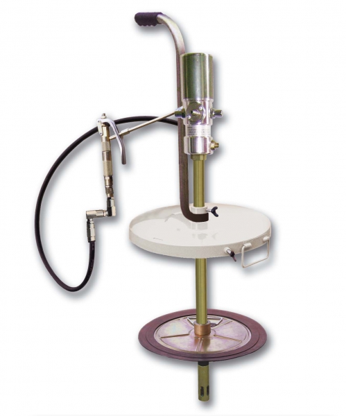 Набор для нагнетания густых смазок пневматический для бочек 12/20 кг (280/265 мм) 1780BK