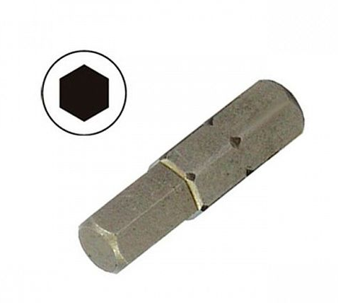 Бит шестигран. 10.0мм 5/16", L=30мм, S2, (упаковка 10 шт) AIST 1223610H