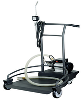 Комплект передвижной для маслораздачи, электронасос 380V/1,5 кВт, с тележкой для 200л бочек 10300904