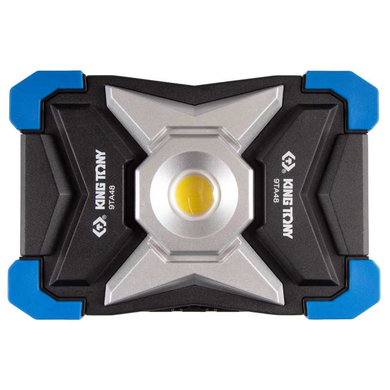 KING TONY Фонарь-прожектор светодиодный, 1 элемент, Li-Ion, 7,4 В 9TA48A
