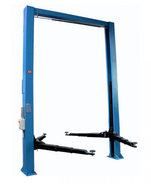 Подъемник двухстоечный г/п 5 т электрогидравлический с верхней синхронизацией WERTHER 208I/5L