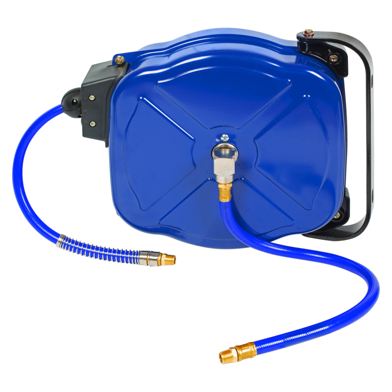 МАСТАК Шланг на автоматической катушке, 9.5х14.5 мм, 10 м, резьба 1/4, 681-10015HR