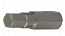 Бит шестигран. 4.0мм 1/4", L=25мм, S2, (упаковка 10 шт) AIST 1122504H