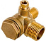 Обратный клапан для компрессора резьба наружняя М1/2"XМ3/8"